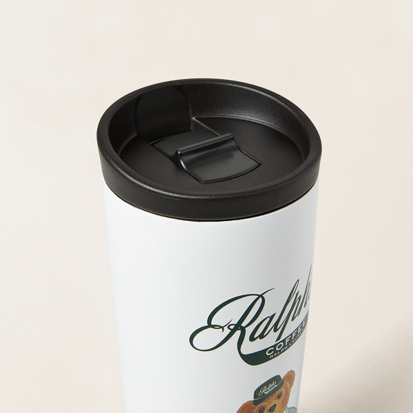 RALPH'S COFFEE Tumbler Polo Bear Ralph Lauren Stainless Bottle Mug Cup Eco  355ml