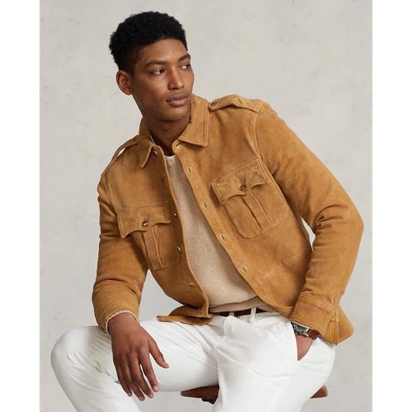 Polo Ralph Lauren Suede Overshirt 1