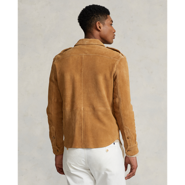 Polo Ralph Lauren Suede Overshirt 4