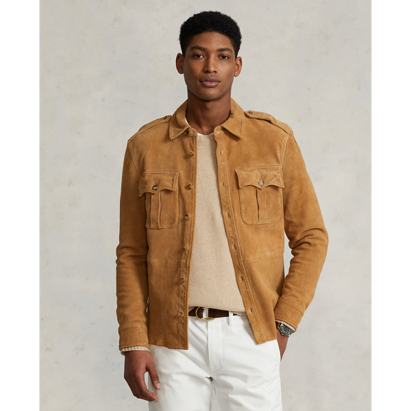 Polo Ralph Lauren Suede Overshirt 5