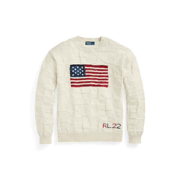 Polo best sale flag sweater