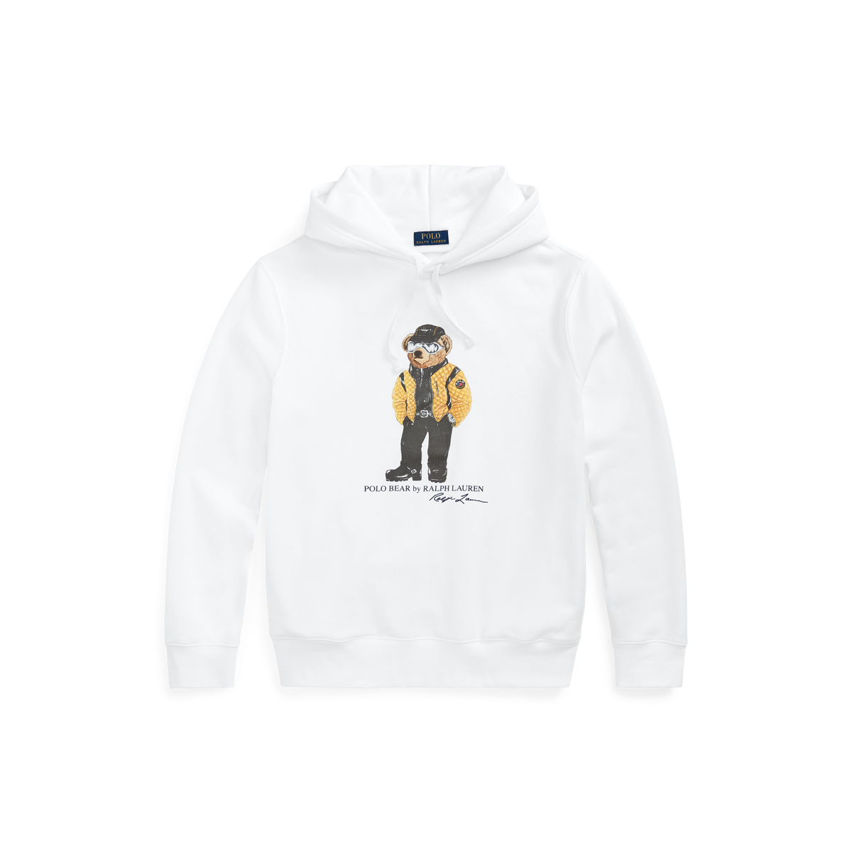 Polo hotsell sweatshirt white