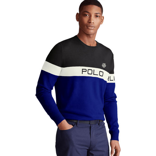 Pull col rond jersey laine personnalisé