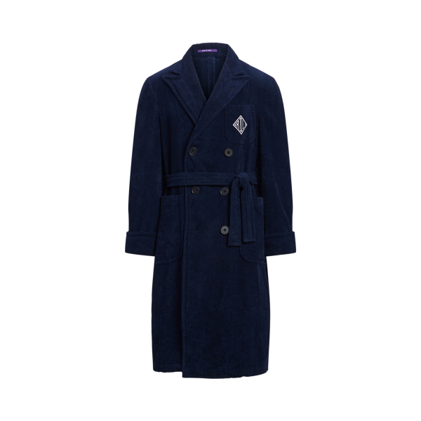 Peignoir à monogramme en coton éponge pour homme Ralph Lauren® FR