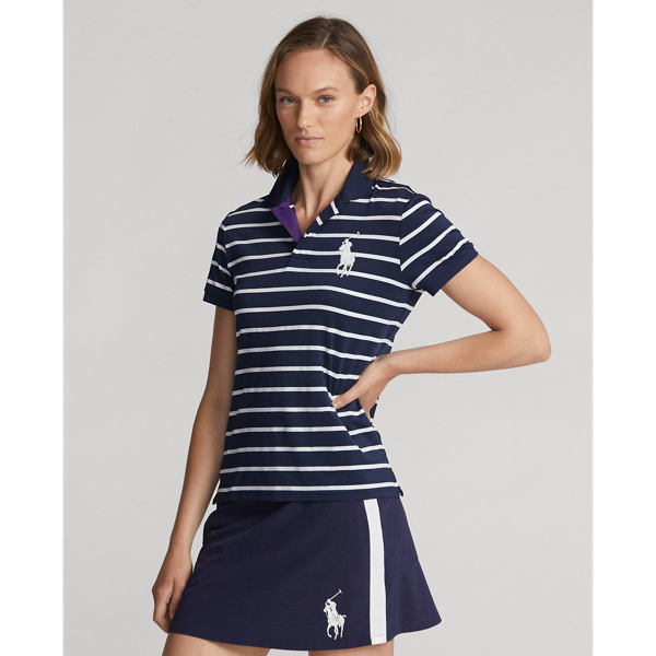 Wimbledon Ballperson Striped Polo Shirt