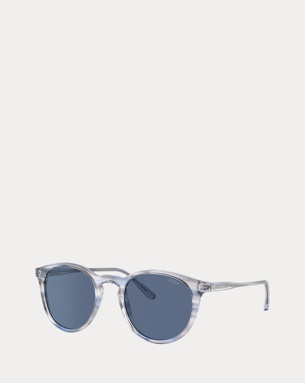 Polo Blue Panto Sunglasses