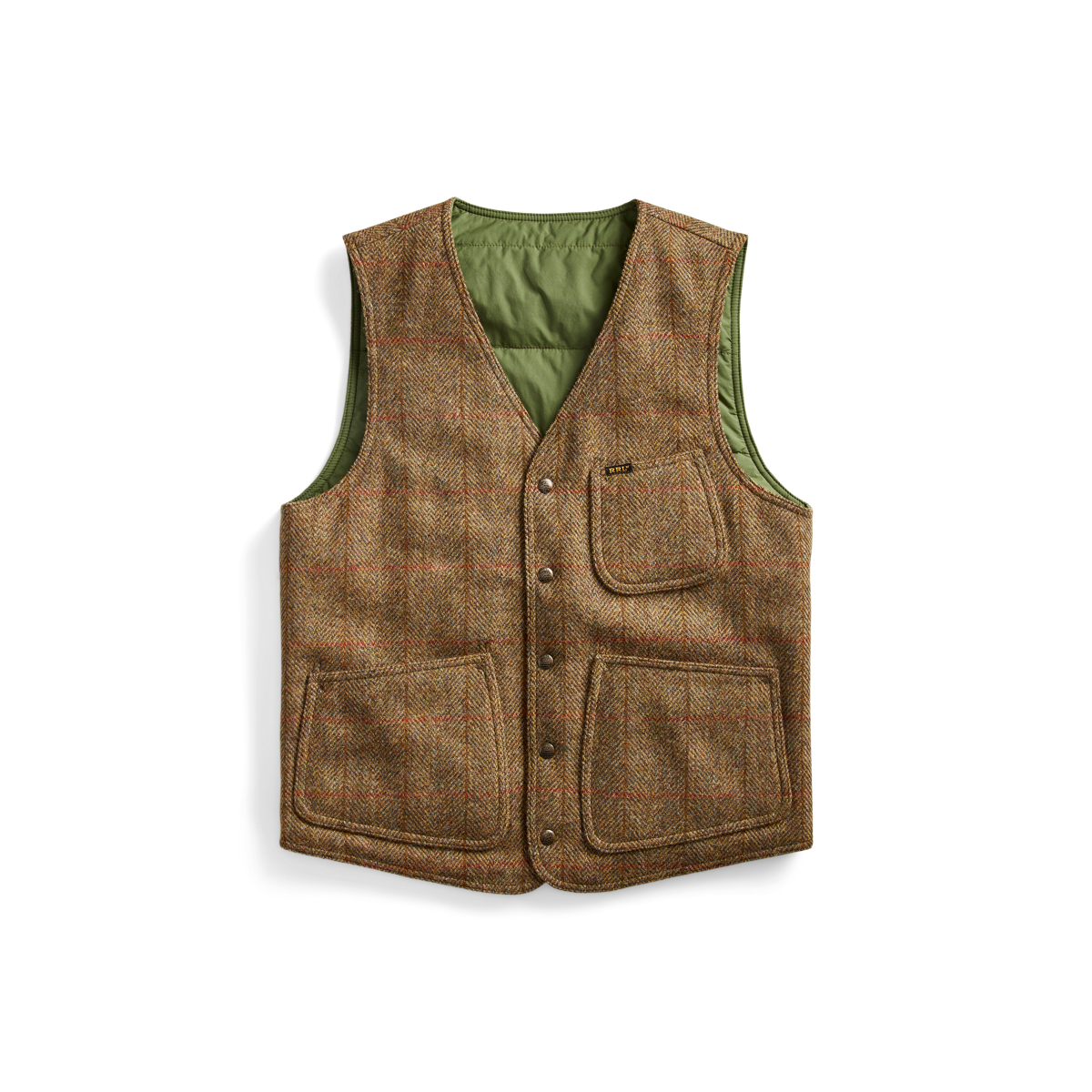 Reversible Harris Tweed Vest