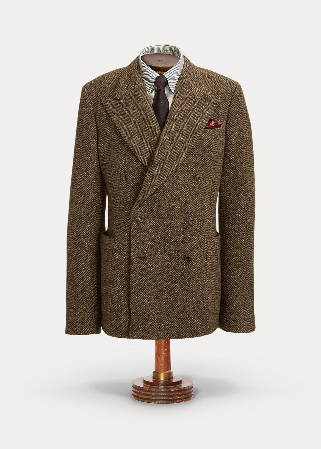 Wool Tweed Suit Jacket