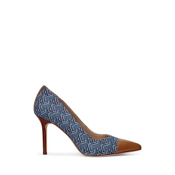 Lauren ralph lauren lindella leather pumps shop