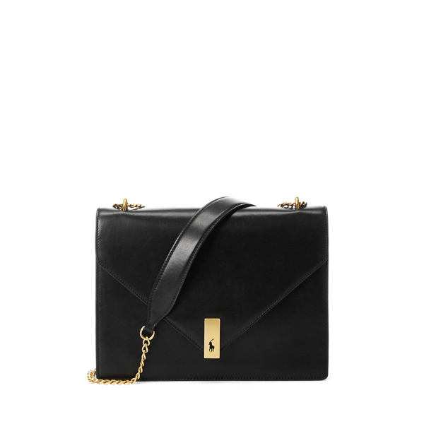 Polo ID Calfskin Envelope Chain Bag