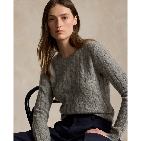 Cable-Knit Cashmere Jumper