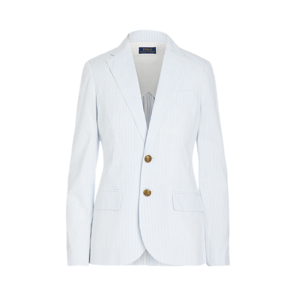 Seersucker Blazer