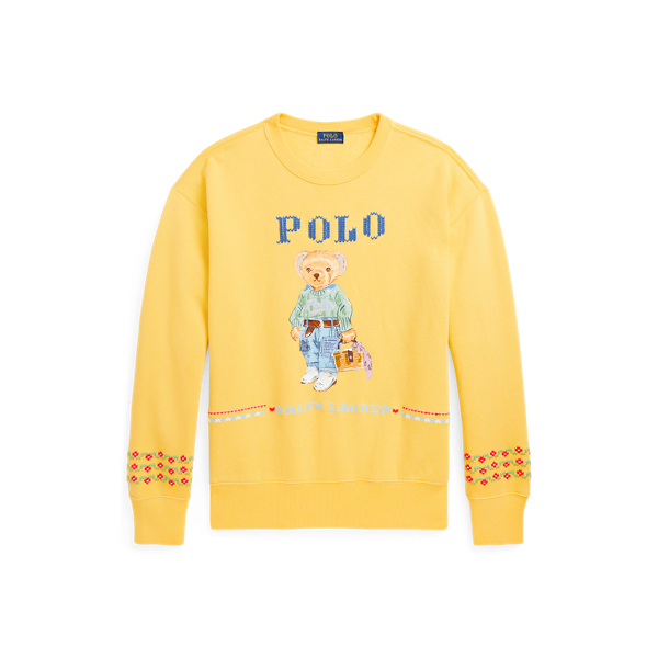 New Orleans Polo Bear Fleece Sweatshirt