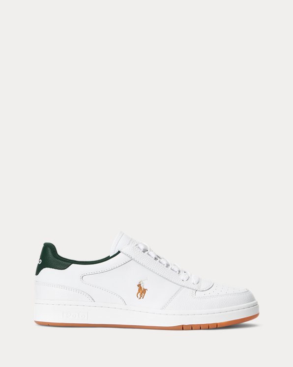 Court Leather Low-Top Trainer