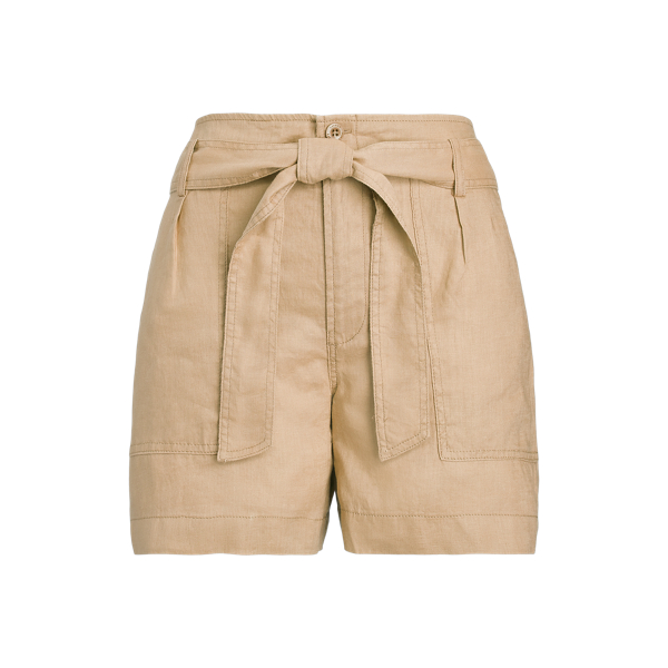Belted Linen Shirt