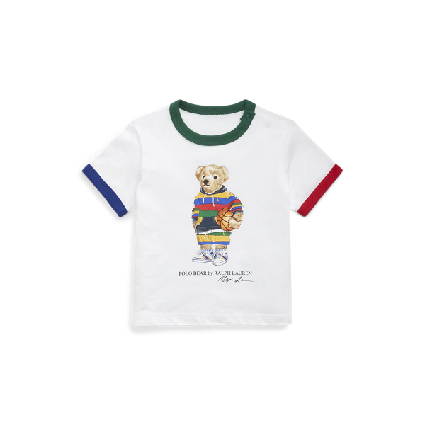 Polo Bear Cotton Jersey Tee