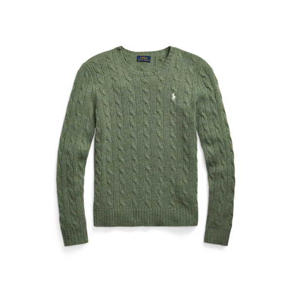 Pull à col rond cachemire et laine pour Women | Ralph Lauren® FR