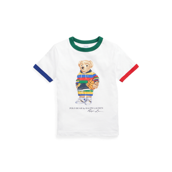 Polo Bear Cotton Jersey Tee