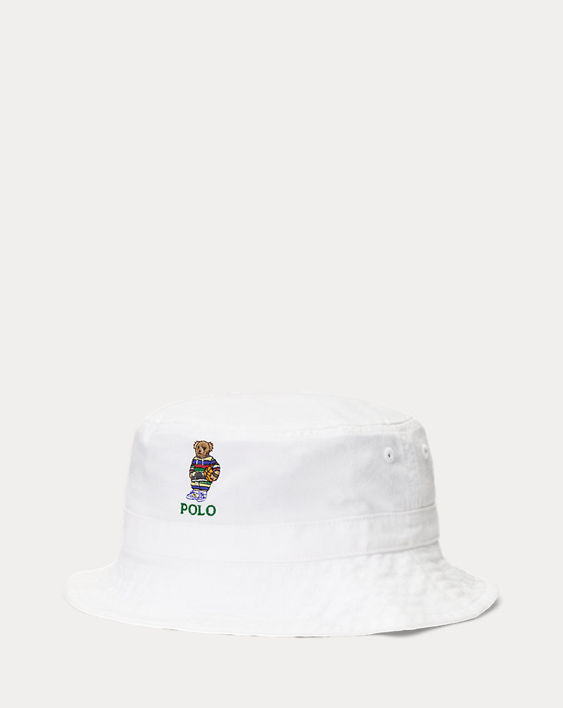 Polo Bear Cotton Twill Bucket Hat Boys 2-7 1