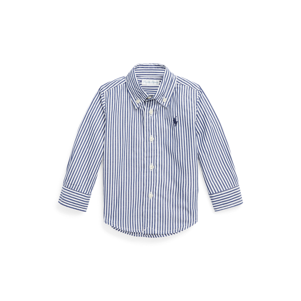 Striped Cotton Poplin Shirt