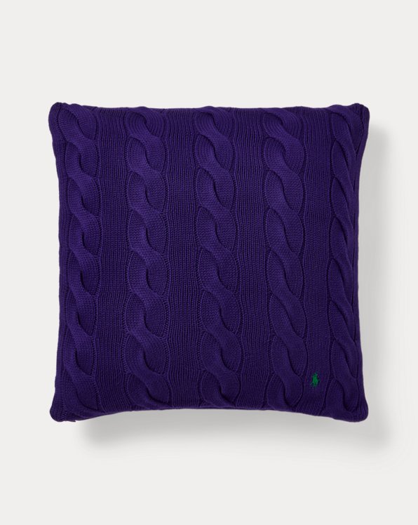 Hanley Cable-Knit Throw Pillow