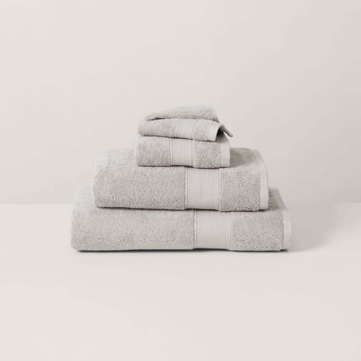 CHINO Oversized Bath Towel Set of 8, 2 Large Bath Sheets, 2 Hand