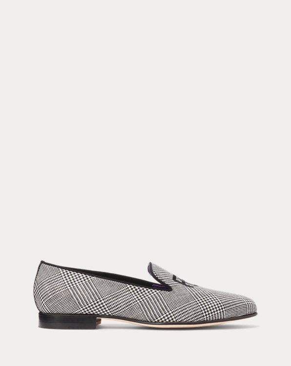 Chaussons Alonzo tweed prince-de-galles