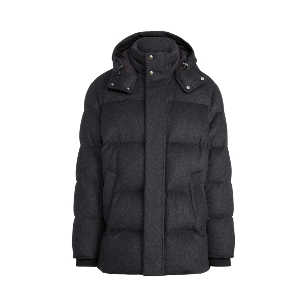 Wool Blend Down Jacket for Men Ralph Lauren BE