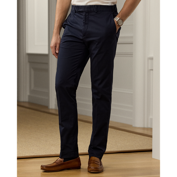 POLO RALPH LAUREN POLO PREPSTER TAILORED SLIM FIT PANT, Navy blue Men's  Casual Pants