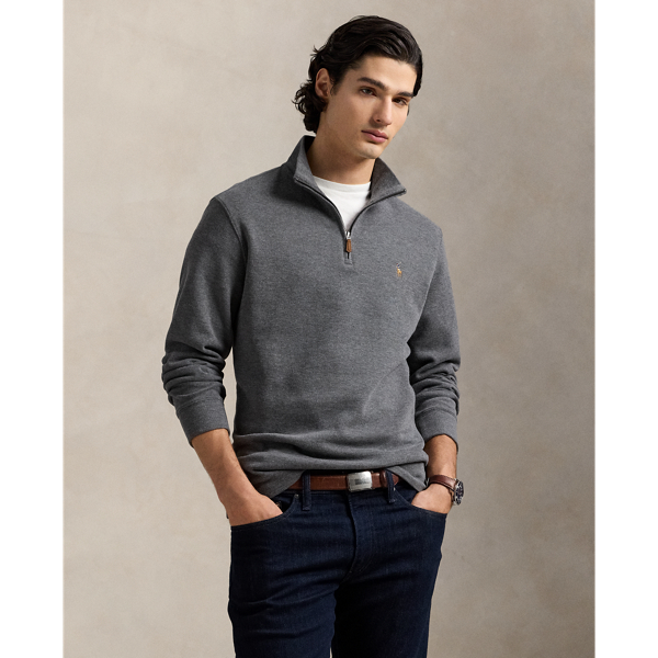 Polo Ralph Lauren Estate-Rib Quarter-Zip Pullover