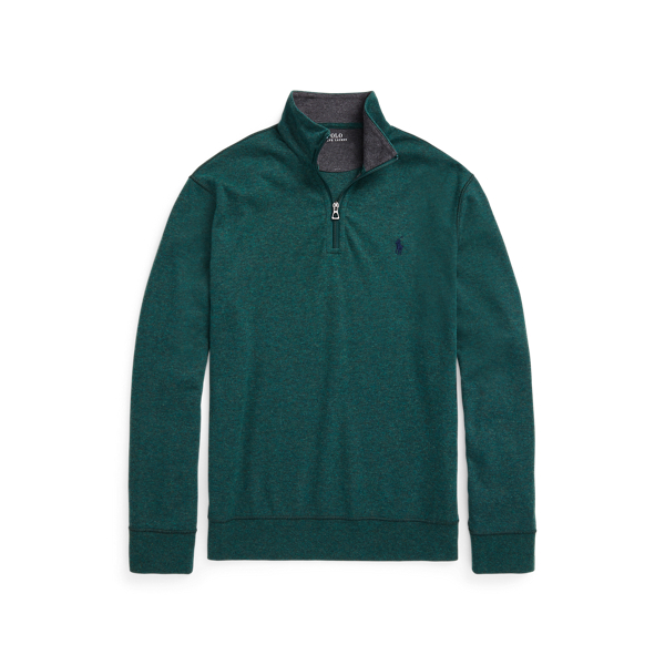 Polo Ralph Lauren Luxury Jersey Quarter-Zip Pullover