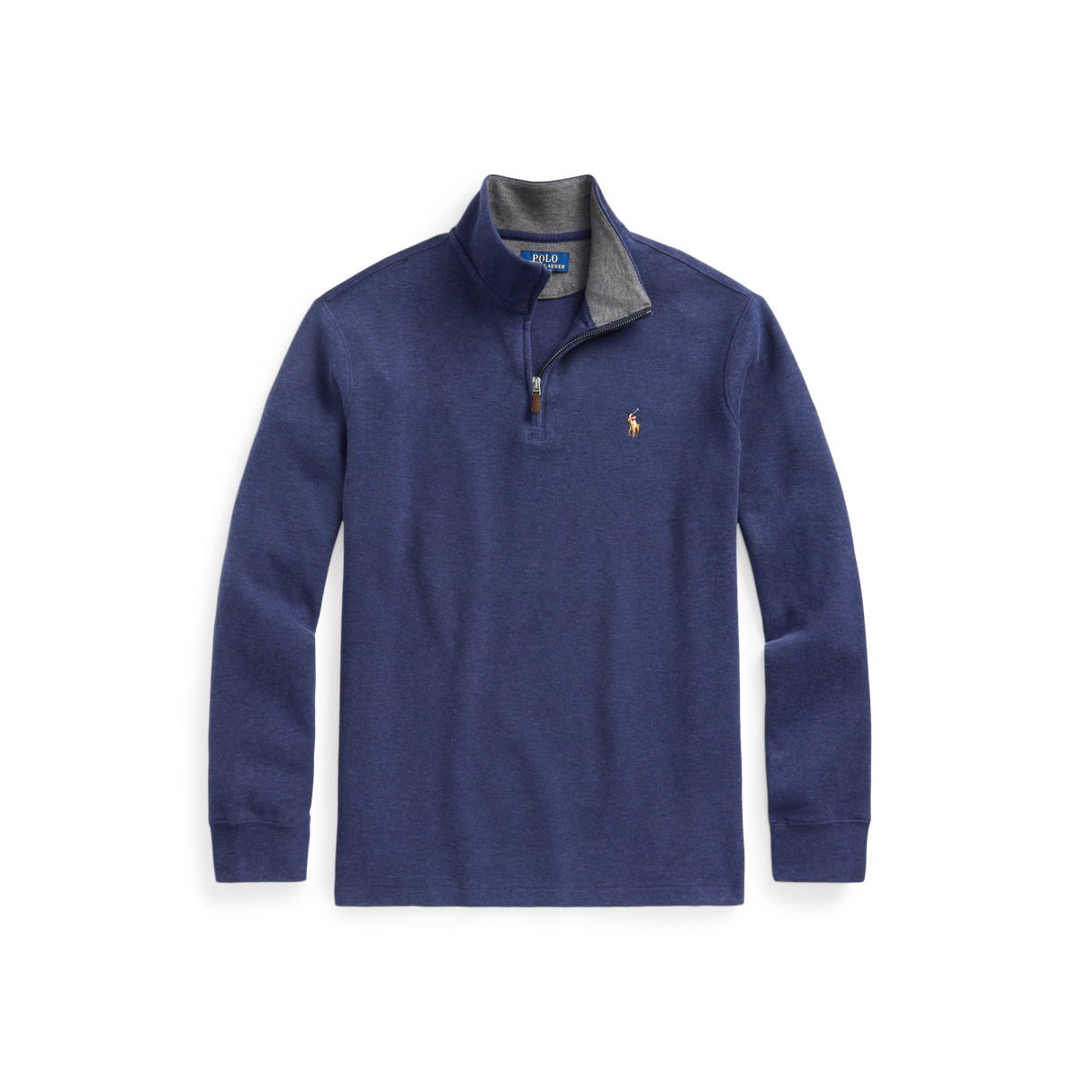 ralph lauren estate rib half zip