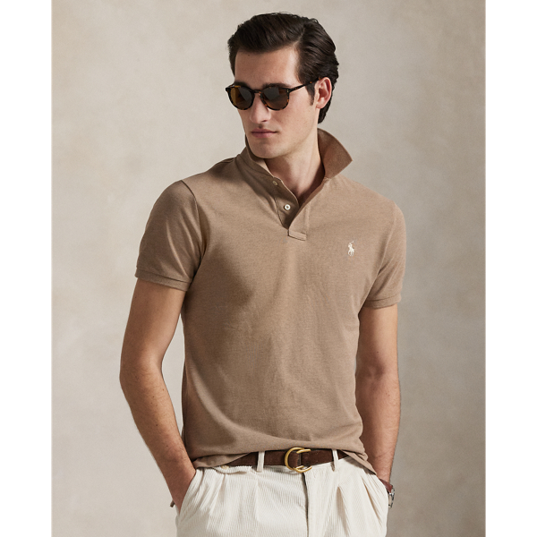 Polo coupe classique en coton piqué