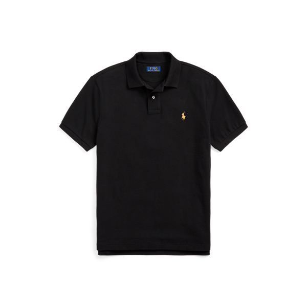 Custom Slim Fit Mesh Polo Shirt