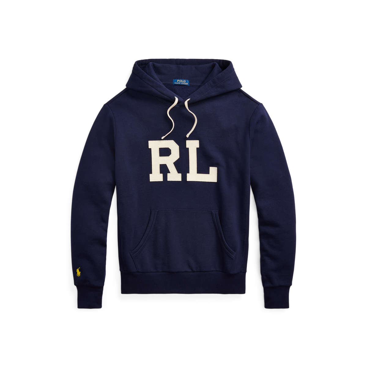 Monogram Zip Up Hoodie