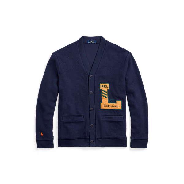 Polo letterman cardigan hot sale