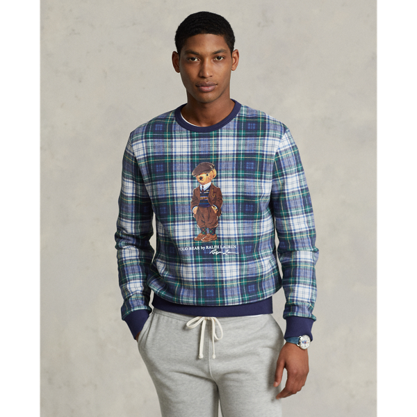 Polo Bear Plaid Fleece Sweatshirt Polo Ralph Lauren 1