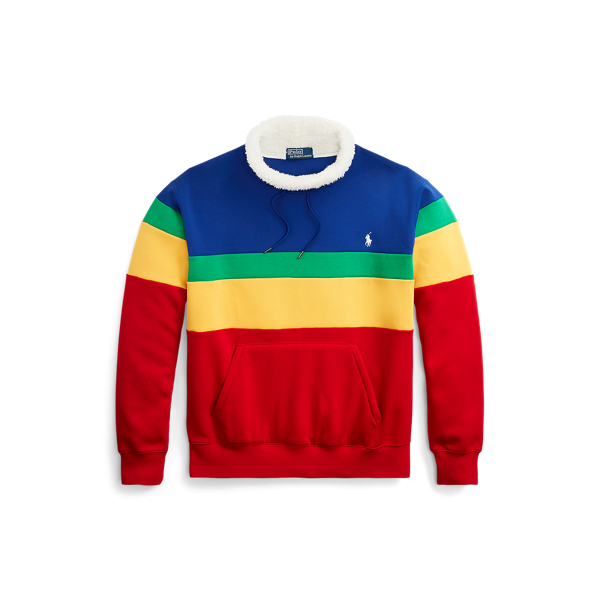 Polo spectra stripe hoodie hotsell