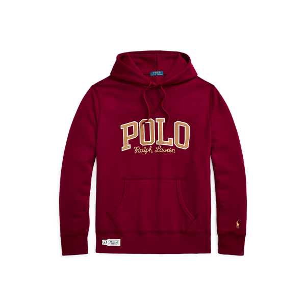 Logo fleece-backed sweatpants in pink - Polo Ralph Lauren