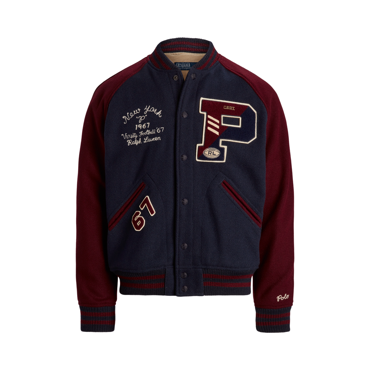 Letterman discount wool jackets