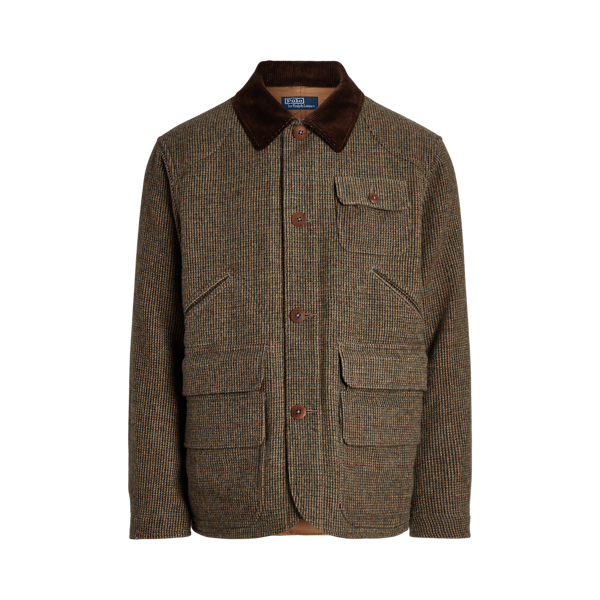 Shetland Wool Tweed Field Jacket