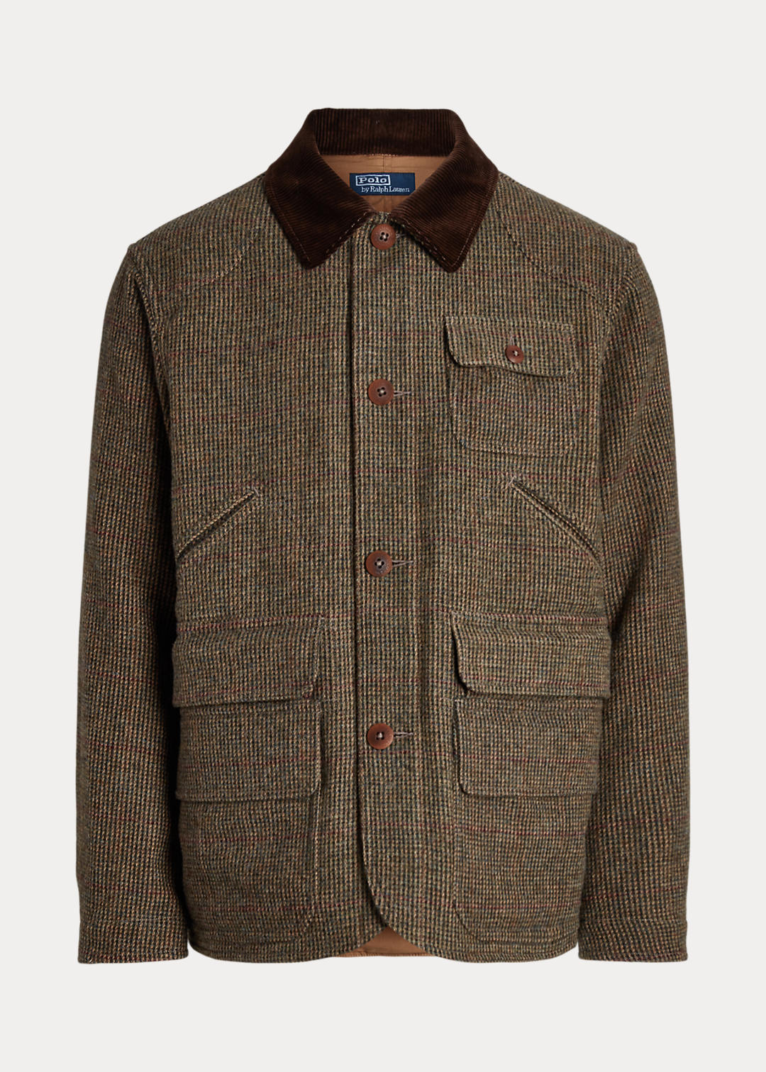 Shetland Wool Tweed Field Jacket
