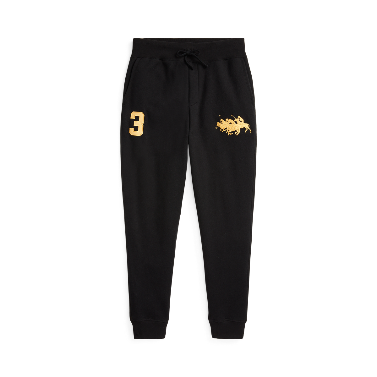 Triple-Pony Fleece Jogger Pant