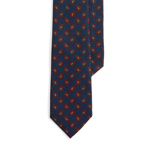 Neat Wool Challis Tie