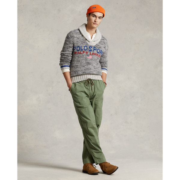 Relaxed Fit Polo Sport Canvas Trouser Polo Ralph Lauren 1