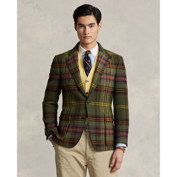 La veste RL67 en tweed ecossais