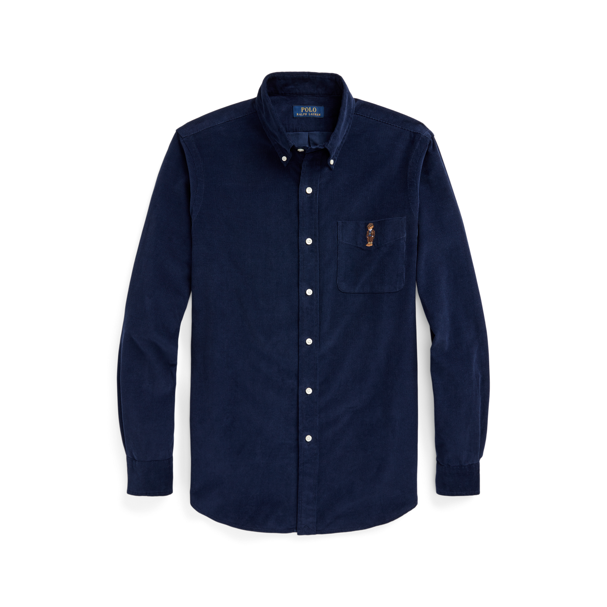 Classic Fit Polo Bear Corduroy Shirt