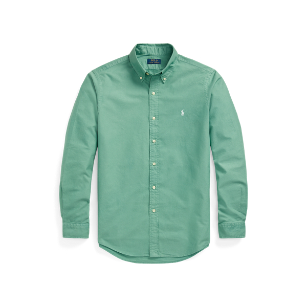 Classic Fit Garment-Dyed Oxford Shirt