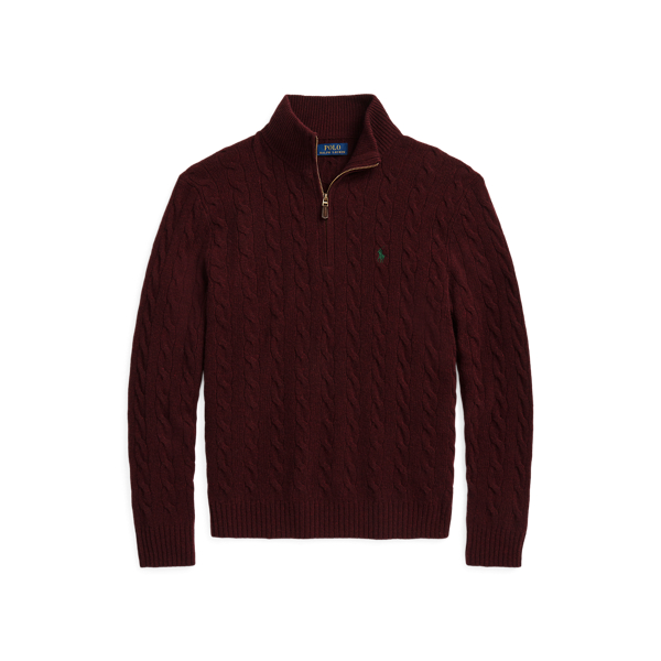 Polo Ralph Lauren Cable-Knit Wool-Cashmere Sweater