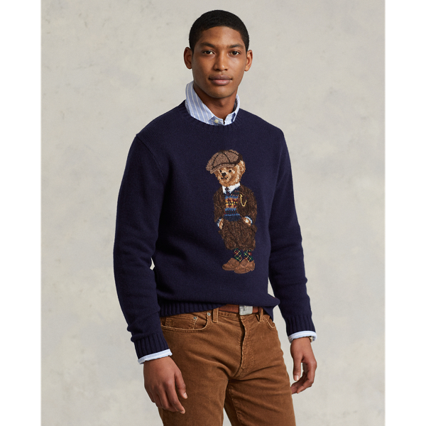 Ralph lauren sales bear knit